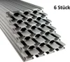 Alu Profil 6 Stück 15x120mm 2m System-, Montage-, Produktbild-Vorschau 1