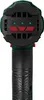 A close-up, top-down view of the head of a cordless hot air blower. Produktbild-Vorschau