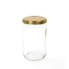 12er Set Einmachglas 720 ml Deckel Gold Rund- Einkochgläser Produktbild-Vorschau 2