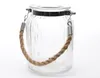 Windlicht Teelichthalter Glas Juteseil Ø.11 cm H.14,5 cm Produktbild-Vorschau 1