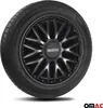 Sparco kryty nábojov 15 palcov Roma šedá čierna 4ks Náhľad obrázku produktu 5