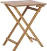 BELIANI Balkonset Braun Akazienholz Tisch quadratisch 58x58 Produktbild-Vorschau 6