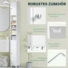 Yaheetech Badezimmerschrank, 20 cm schmaler Badschrank, 180 Produktbild-Vorschau 8