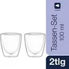 LEONARDO Tasse Duo 100ml 2er Set, Set, 0,1 l, Transparent, Produktbild-Vorschau 14