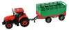 Traktor Zetor s 36 cm dlhým plastovým prívesom, poháňaný Náhľad obrázku produktu 3