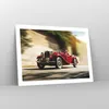 Poster - Poster ohne Rahmen - Mg Rot Auto - 70x50 cm - Wand Produktbild-Vorschau 7