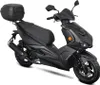 Motorroller Striker 125ccm 85km/h, Euro 5+, mattschwarz, Produktbild-Vorschau 1