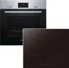 Herd-Set Bosch Backofen Teleskopauszug 3D-Heißluft + PKM Produktbild-Vorschau 2