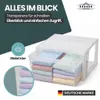 Set: 2 x Schubladenboxen Größe L mit Nutzvolumen 23 Liter Produktbild-Vorschau 3