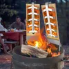 XMTECH 2 pièces Planches à saumon à flamber avec support en Voir les images du produit 8