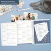 Family-Timer 2026 / A5+ / Fine Flowers Blue / Häfft-Verlag Produktbild-Vorschau 6