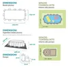 INTEX 26796GN - Prism Frame Oval Pool (503x274x122cm) Produktbild-Vorschau 62