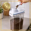 Futterbehälter 2,5L transparent Vorratsdose Tierfutter mit Produktbild-Vorschau 3