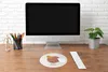 MuchoWow® Mauspad Mousepad Sommer - Kokosnuss - Weiß 30x30 Produktbild-Vorschau 4