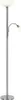 A floor lamp with a main light and a reading light. Produktbild-Vorschau