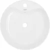 LuxeBath umývadlo Umývadlo na dosku okrúhle, Ø 46x15,5 cm, Náhľad obrázku produktu 2