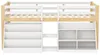 Flieks kinderbed, hoogslaper, 90x200 cm, met 2 planken, Productafbeelding-voorbeeld 10