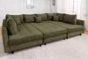 riess-ambiente Moderne XXL Wohnlandschaft KENT 305cm grün Produktbild-Vorschau 9