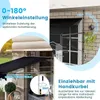 Tenda da sole retrattile manuale 2,5 x 2,3 m, resistente Anteprima dell’immagine prodotto 5