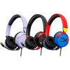 Three pairs of headphones in different colors are displayed against a white background. Anteprima dell’immagine prodotto