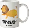 Mr. & Mrs. Panda jumbotasse Sternzeichen Löwe - Weiß - Produktbild-Vorschau 1