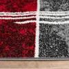 Tappeto di design a quadri, pelo corto, effetto marmo, Anteprima dell’immagine prodotto 2