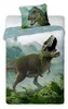 Bettwäschegarnitur 140x200 cm + 70x90 cm Dinosaurier T-Rex Produktbild-Vorschau 2