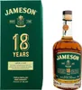 A bottle of Jameson 18 Years Irish Whiskey and its matching gift box are displayed against a white background. Produktbild-Vorschau