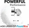 10 batterie alcaline a bottone PoundMax AG6 / per orologi Anteprima dell’immagine prodotto 3
