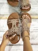 ASKSA Damen Glitzer Sandalen Sommer, Strass Sandalen Produktbild-Vorschau 4