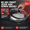 Flavemotion Wok Deckel (30cm) für traditionelle Stahlwoks Produktbild-Vorschau 3