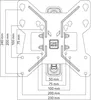 ONE FOR ALL TV-Wandhalterung WM 2251 schwarz Produktbild-Vorschau 6