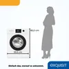 Exquisit Waschmaschine WA9214-340A weiss | 9 kg Produktbild-Vorschau 6