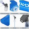 Faltbare weiche Wasserflasche mit Stroh BPA-freie weiche Produktbild-Vorschau 8
