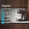 Fentic Küchenmaschine 1800W, 7L Edelstahl-Rührschüssel, Produktbild-Vorschau 2