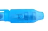 Close-up of the tip of a blue pen with a UV light. Produktbild-Vorschau