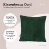 Lycce Kissenbezug aus trendigem Cordstoff (40 x 40 cm) - Produktbild-Vorschau 7