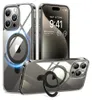 Torras phone case UPRO Ostand Clear for iPhone 15 PRO Anteprima dell’immagine prodotto 5