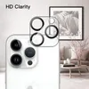 A close-up of a smartphone camera lens protector, with a blurred background of a living room. Produktbild-Vorschau