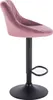 Tabouret de bar design Berlo - Avec dossier - Velours - Voir les images du produit 5