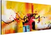 Italienischer Leinwand Leinwandbild - Street Melodies (1 Produktbild-Vorschau 1