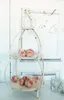 Zauberhafte Etagere mit Krone im antiqueweiß Shabby Chic Produktbild-Vorschau 4