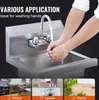 SucceBuy Kommerzielles Handwaschbecken, NSF-Edelstahl, Produktbild-Vorschau 6