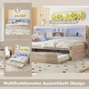MERAX Daybed 90x200cm avec lit gigogne 90x190cm et Voir les images du produit 6