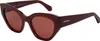 Salvatore Ferragamo Damen-Sonnenbrille im Cat-Eye-Stil aus Produktbild-Vorschau 1