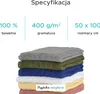 Ręcznik SOFT 50 x 100 cm oliwkowo-zielony, 100% bawełna Podgląd zdjęcia produktu 4