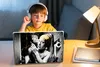 MuchoWow® Laptop Aufkleber Sticker Cover Marmoroptik - Produktbild-Vorschau 3