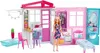 Mattel GWY84 - Barbie - Ferienhaus, Puppe mit Möbel und Produktbild-Vorschau 2
