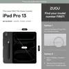 Zugu Case Hülle iPad Pro 13" (M4-M5) – Verstellbarer Produktbild-Vorschau 2