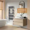 S'AFIELINA 1041x600 mm Elektrischer Badheizkörper Produktbild-Vorschau 5